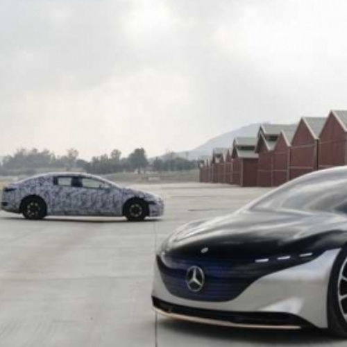 مرسيدس EQS قد تصبح أول سيارة AMG كهربائية