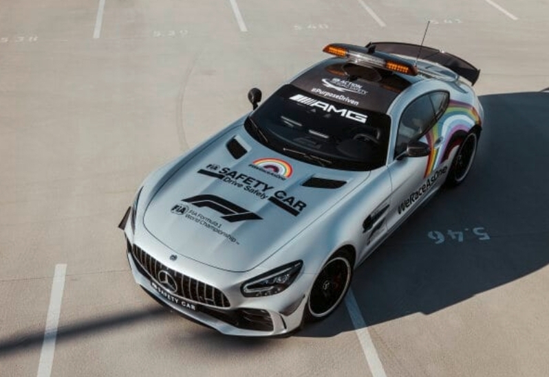 بطولة العالم للفورميلا 1 تستعد لإستقبال سيارة السلامة الرسمية الجديدة (مرسيدس -AMG GT R