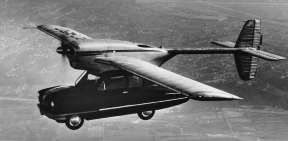 من التحطم إلى المتحف: صور تروي تاريخ السيارات الطائرة