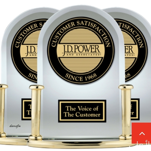 لكزس تفوز بجائزة J.D. Power كأفضل شركة سيارات في الاعتمادية والموثوقية