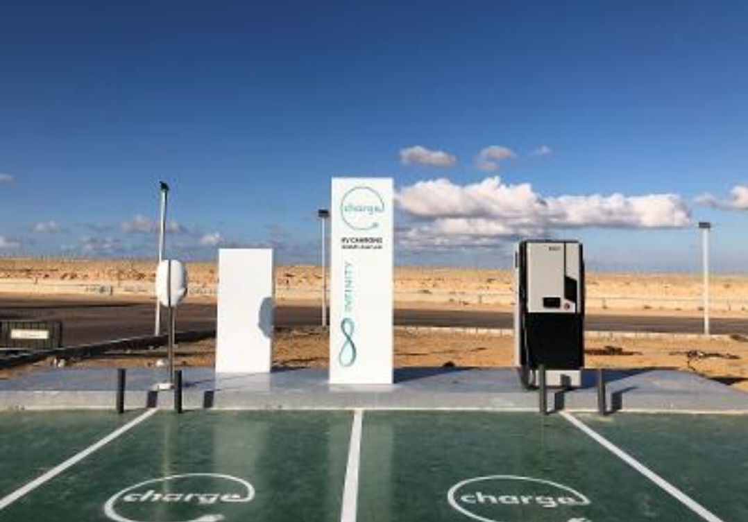 Infinity launches seven new charging stations, for the first time in the Nile Delta