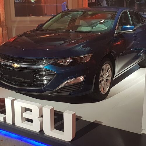 Exclusive reveal of the newly designed Chevrolet Malibu 2019 during the 25thAutomech Formula before its launch in Egypt next year