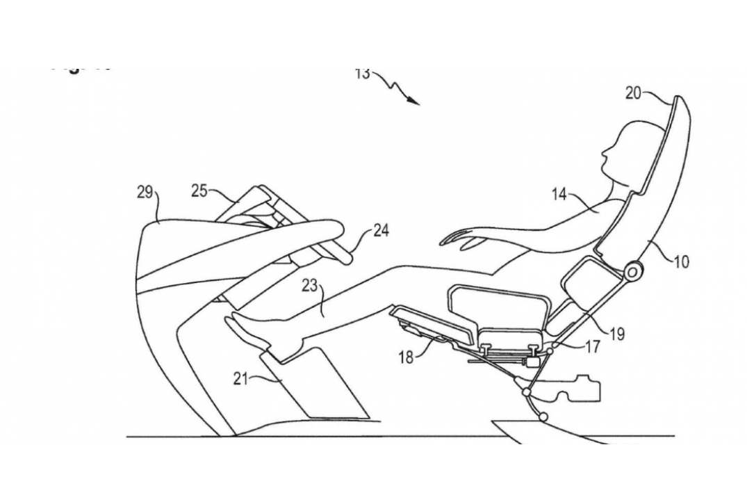 براءة اختراع لمقاعد جديدة، هل هي لسيارة ذاتية القيادة؟