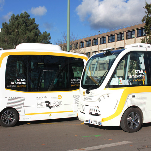 تكنولوجيا تنقل المستقبل - بالتعاون مع مدينة (Rennes) الفرنسية باصات Keolis ذاتية القيادة تبدأ فى العمل رسمياً هذا الشهر