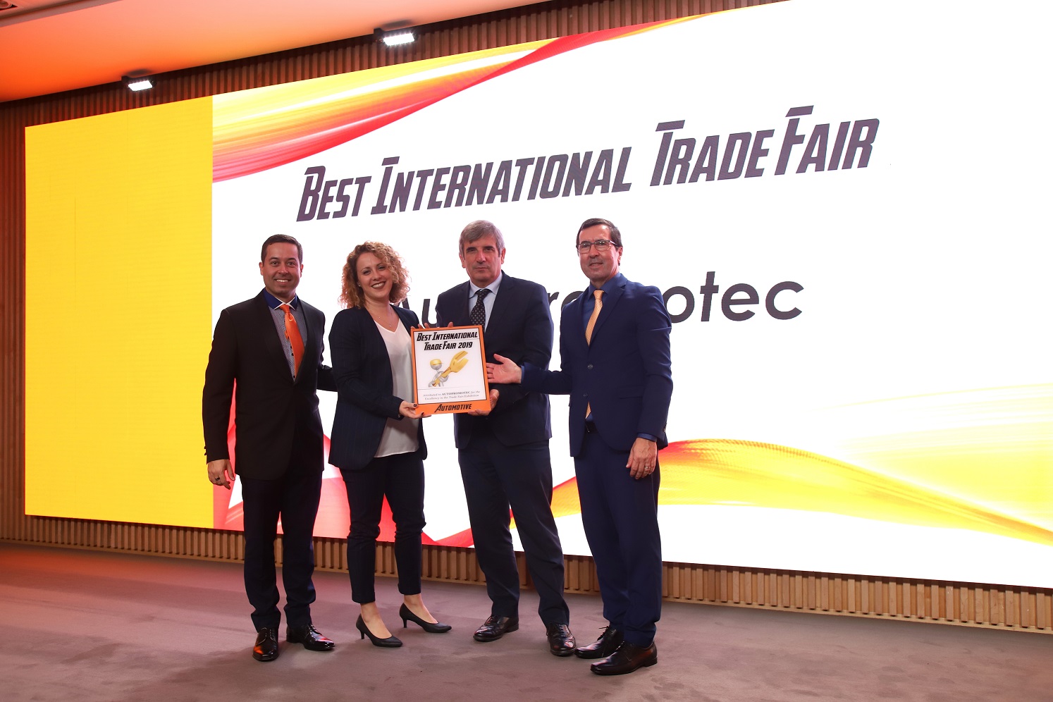 The award was given by Automotive Magazine in Lisbon. The reason: "Quality and efficiency in the organisation of the event and in the reception of exhibitors"