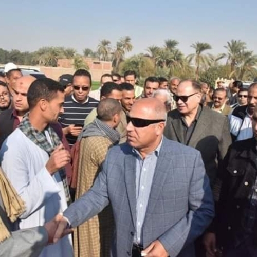 وزير النقل ومحافظ اسيوط يشهدون المرحلة الأولى لتنفيذ محور دايروط