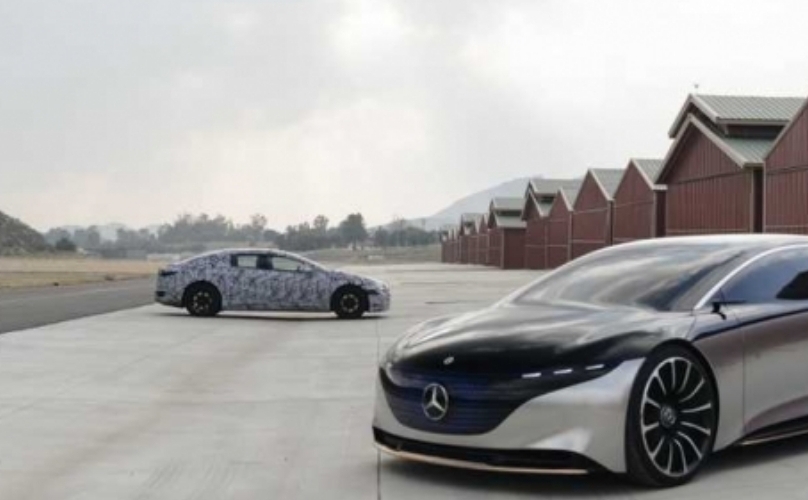 مرسيدس EQS قد تصبح أول سيارة AMG كهربائية