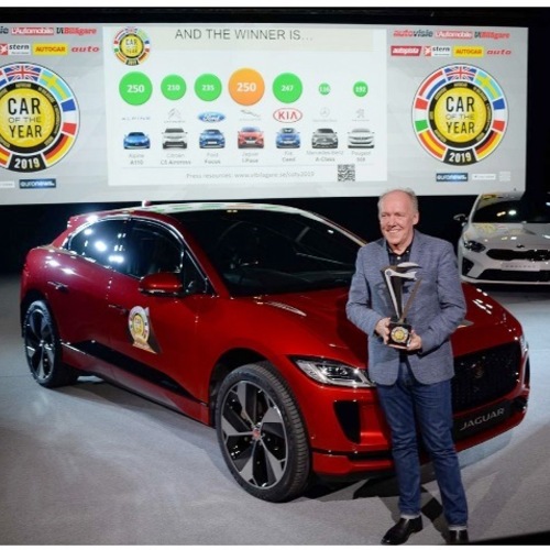 جاجوار (I-Pace) تفوز بجائزة سيارة العام فى أوربا لعام 2019