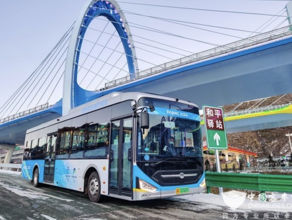 800+ حافلة تعمل بخلايا وقود الهيدروجين تخدم دورة الألعاب الأولمبية الشتوية في بكين 2022
