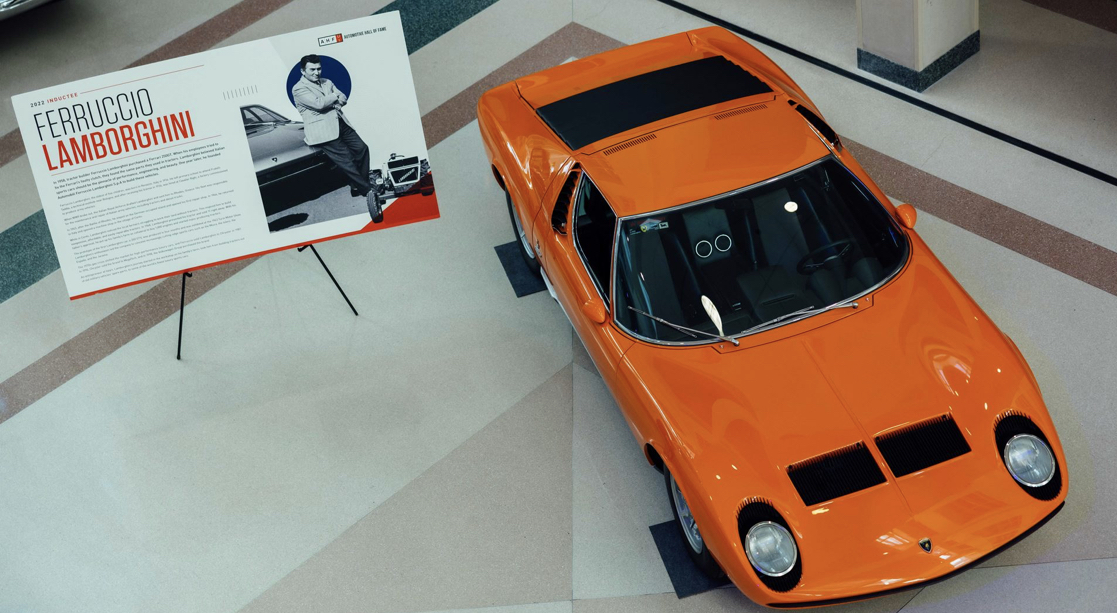 دخول Ferruccio Lamborghini إلى قاعة مشاهير السيارات