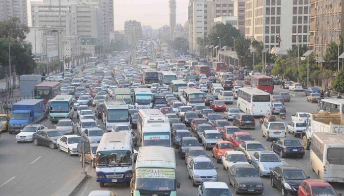 النشرة المرورية الصباحية. كثافات بكوبري أكتوبر ومحور صلاح سالم