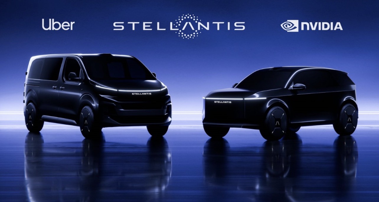 ستيلانتس تعزز استراتيجيتها العالمية لسيارات الأجرة الذاتية القيادة من خلال تعاون جديد مع NVIDIA، وUber، وFoxconn