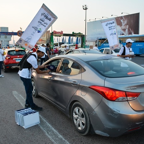 تحت شعار ....خلي الطريق أحسن صديق هيونداي تطلق للعام الرابع على التوالي ...حملة سلامتك تهمنا.....2019