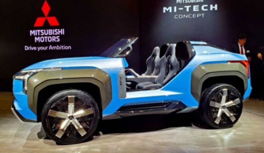 ميتسوبيشي Mi-Tech الاختبارية تنكشف كسيارة SUV بدون سقف ولا أبواب