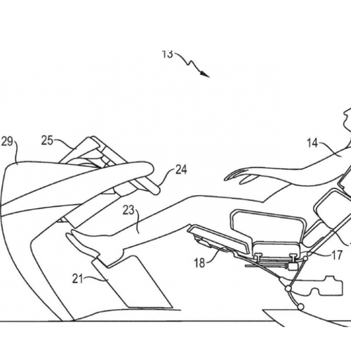 براءة اختراع لمقاعد جديدة، هل هي لسيارة ذاتية القيادة؟